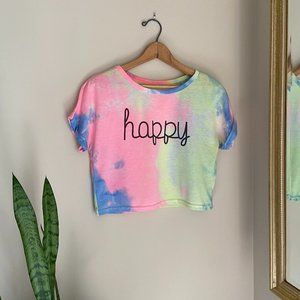 SHEIN tie dye croptop